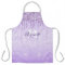Monogram Name Purple Dripping Glitter Violet Ombre