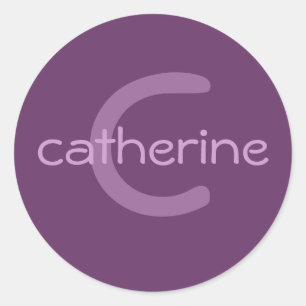 Monogram & Name Sticker