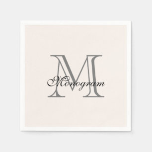 Monogram Napkins