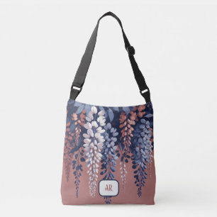 Monogram Navy Rose Wisteria Elegance Crossbody Bag