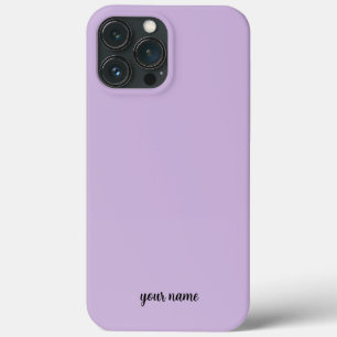 monogram neutral minimalist purple iPhone 13 pro max case