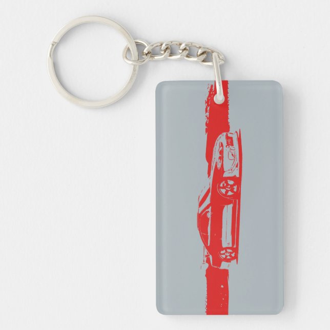 Monogram Nissan Silvia Key Ring (Front)