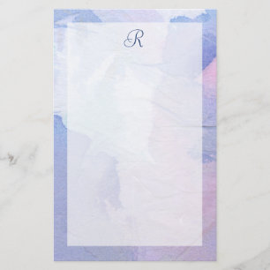 Monogram   Northern Lights II Stationery