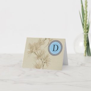 Monogram Note Cards