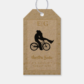Monogram Nuestra Boda Spanish Wedding Gift Favour Tags