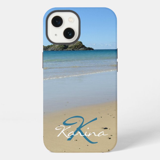 Monogram Ocean Beach Case-Mate iPhone 13 Case (Back)