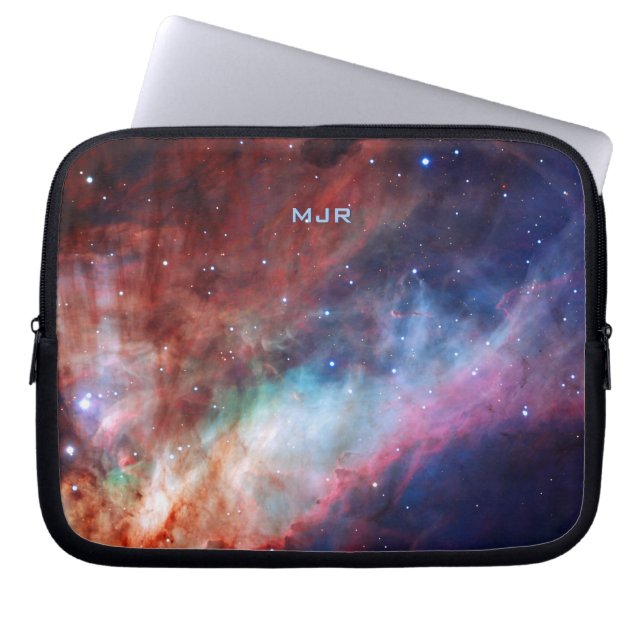 Monogram Omega Nebula - Our Awesome Universe Laptop Sleeve (Front)