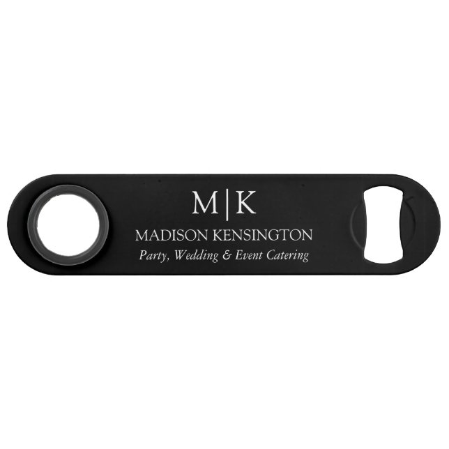 Monogram or Add Logo Business Bottle (Front (Horizontal))