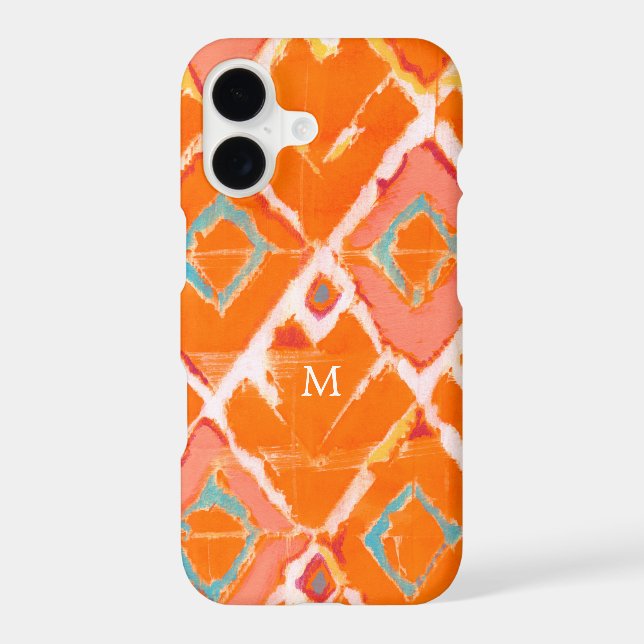 Monogram | Orange Tribal II (Back)