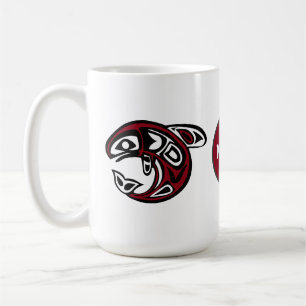 Monogram Orca Killer Whale Design  Coffee Mug