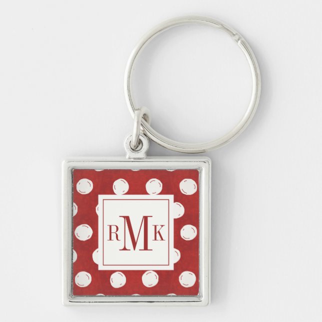 Monogram | Otomi Farm Step Key Ring (Front)
