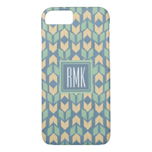 Monogram   Outdoor Geo Step   Geometric Arrow Patt iPhone 8/7 Case