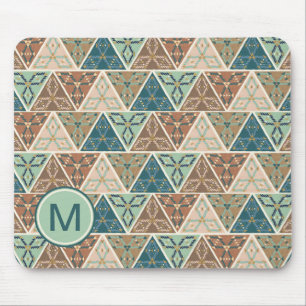 Monogram   Outdoor Geo Step   Geometric Pattern Mouse Mat