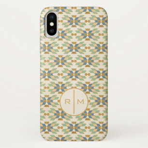 Monogram Outdoor Geo Step Tribal Pattern iPhone X Case