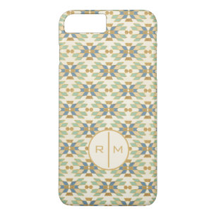 Monogram   Outdoor Geo Step   Tribal Pattern iPhone 8 Plus/7 Plus Case