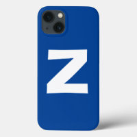 Monogram Own Name Initial Modern Plain Minimalist