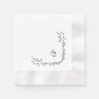 Monogram Paper Napkin
