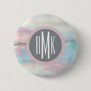Monogram Parfait II 6 Cm Round Badge