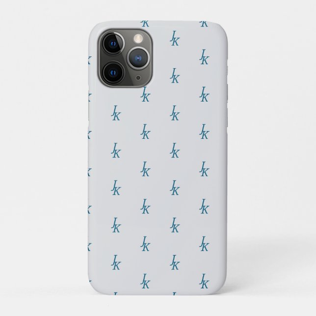 Monogram Pattern iPhone / iPad case (Back)