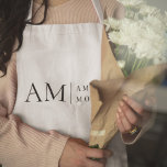 Monogram Personalised Apron<br><div class="desc">Cook in style with this Monogram Personalised Apron. Featuring a sleek design and a customisable monogram, this apron adds a touch of sophistication to any kitchen. Made from durable and high-quality materials, it provides both comfort and protection, making it perfect for both amateur and professional chefs. Whether you're preparing a...</div>