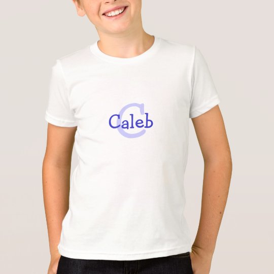 Monogram Personalised Boys T-Shirt