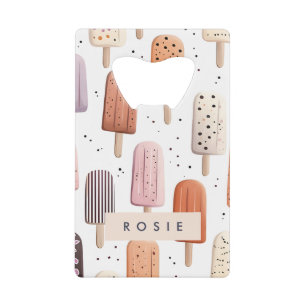 Monogram Personalised Cute Popsicle Pattern