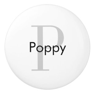 Monogram Personalised Drawer Knob