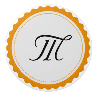 Monogram Personalised Modern #5 Ceramic Knob