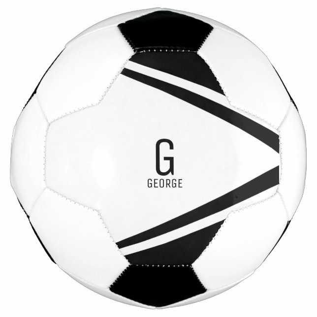Monogram Personalised Soccer Ball (Front)