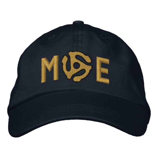 Monogram Personalize 45 spacer DJ embroidered cap (Front)