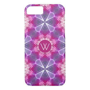 Monogram Pink Boho Pattern iPhone 8/7 Case