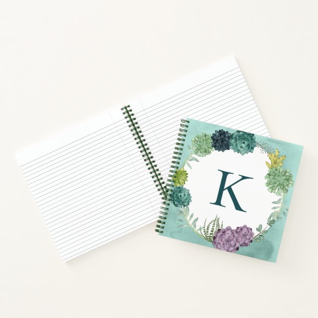 Monogram | Plant Happiness | Happines is Buying Pl Notebook (Inside)