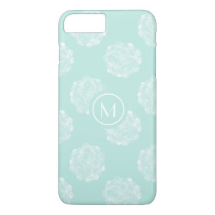 Monogram   Plant Happiness   Pastel Succulent Patt iPhone 8 Plus/7 Plus Case