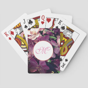 Monogram Playng Cards Blossom Magic
