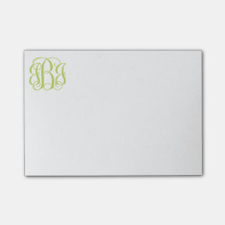 Monogram Post it Notes