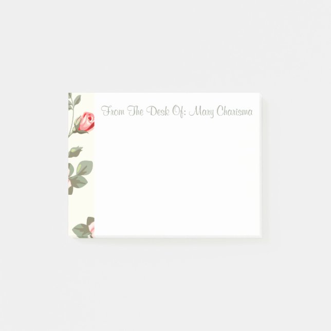 Monogram Post Notes (Front)