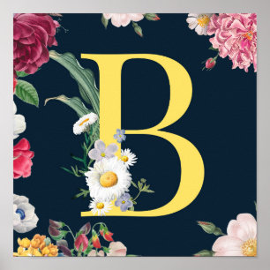 Monogram Poster