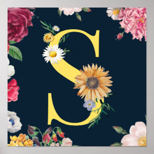 Monogram Poster