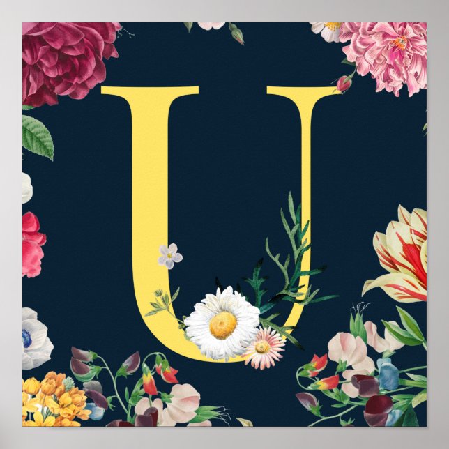 monogram poster (Front)