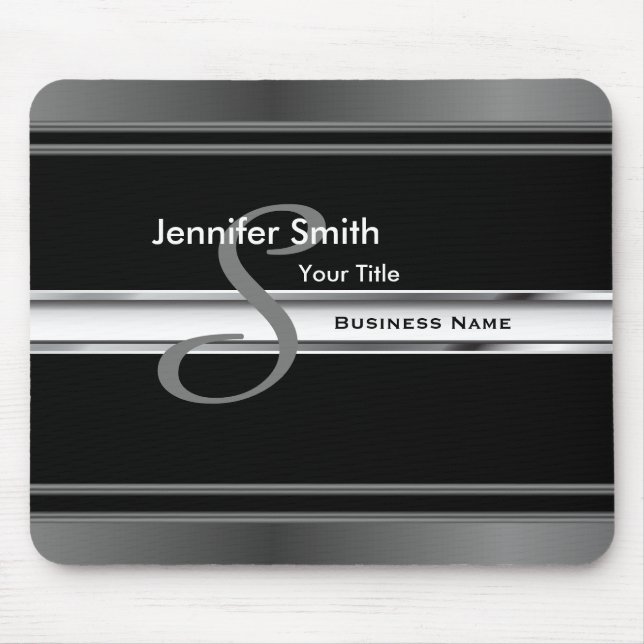 Monogram Professional Design Mouse Mat (Front)