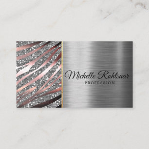 Monogram Professional Elegant Modern Business Card