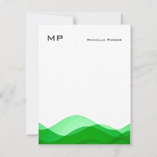 Monogram Professional Plain Minimalist Card