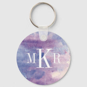 Monogram Purple Haze II Key Ring