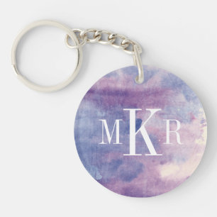 Monogram Purple Haze II Key Ring