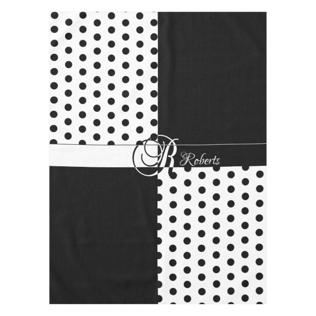 Monogram R Tablecloth (Front)