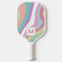 Monogram Retro Waves Colourful