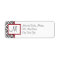 Monogram Return Address Labels