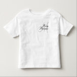 Monogram Ring Bearer Wedding T--Shirt Toddler T-Shirt<br><div class="desc">Monogram Ring Bearer Wedding T--Shirt. Customise with Your monogram Initial,  colour choices and add extra text if you wish. by Elke Clarke 2011</div>