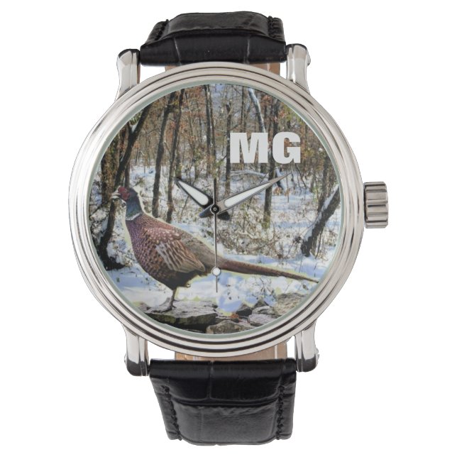 Monogram Ring-necked Pheasant Hunters Watch (Front)
