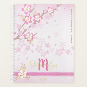 Monogram Rose Gold Appointment Book 2025 Planner